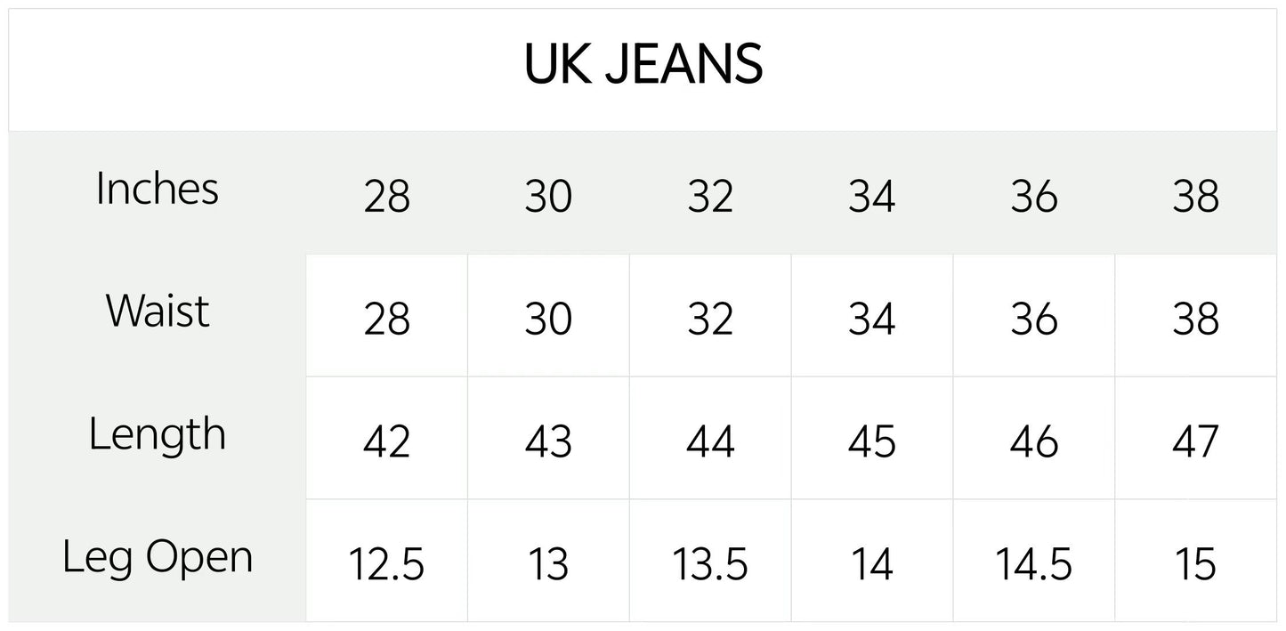 “UK” JEANS (PRE MADE)