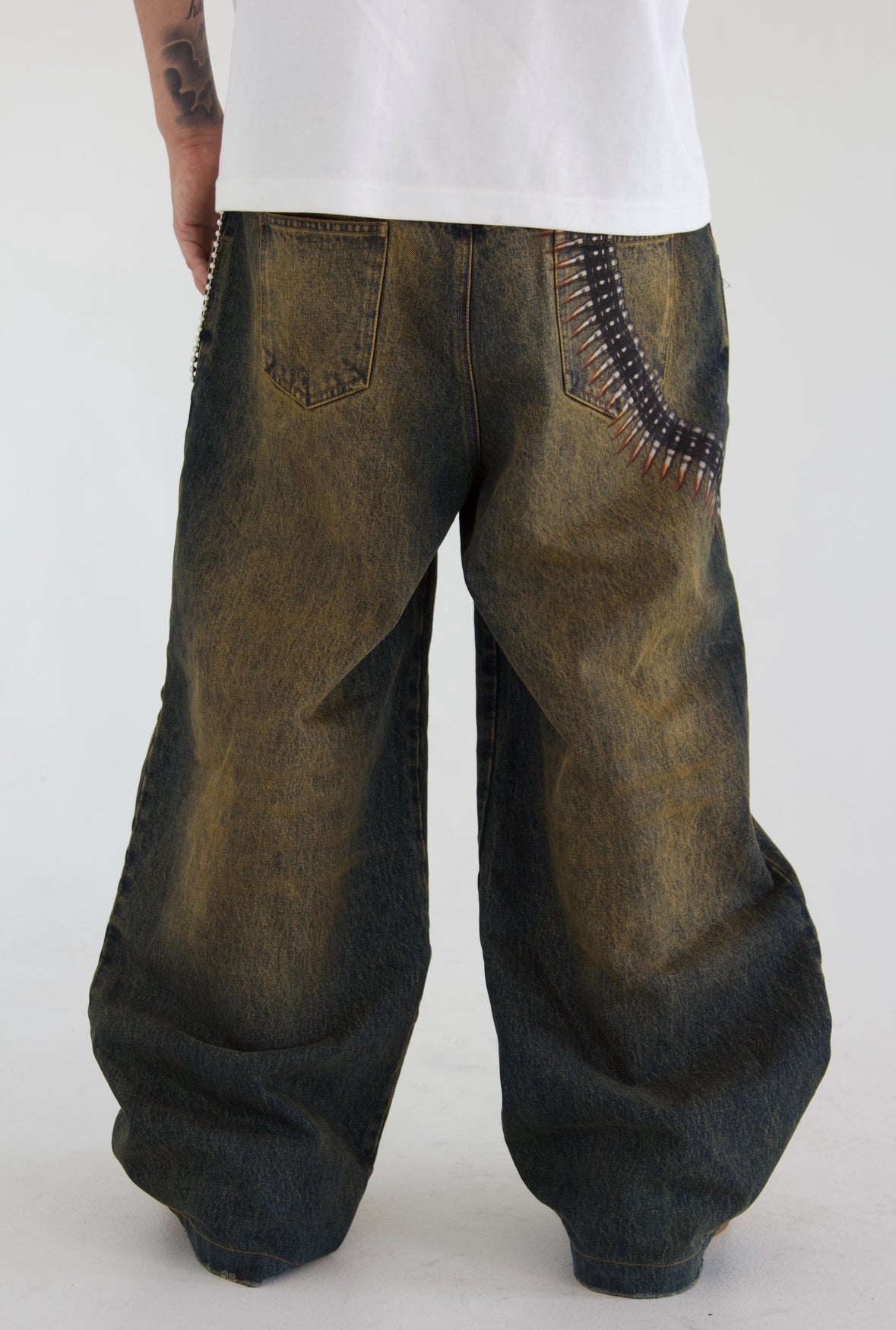 MUDWASH “TACTICAL” JEANS (PRE-MADE)